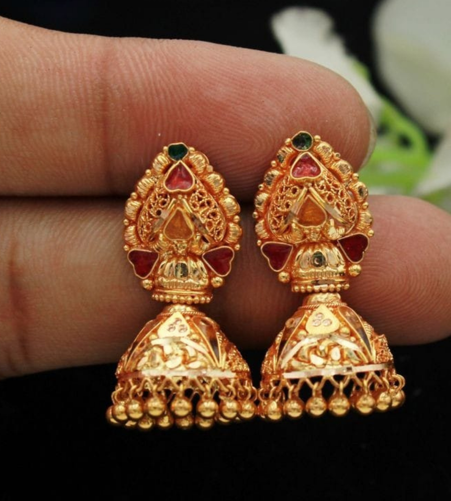 Gold-Jhumki